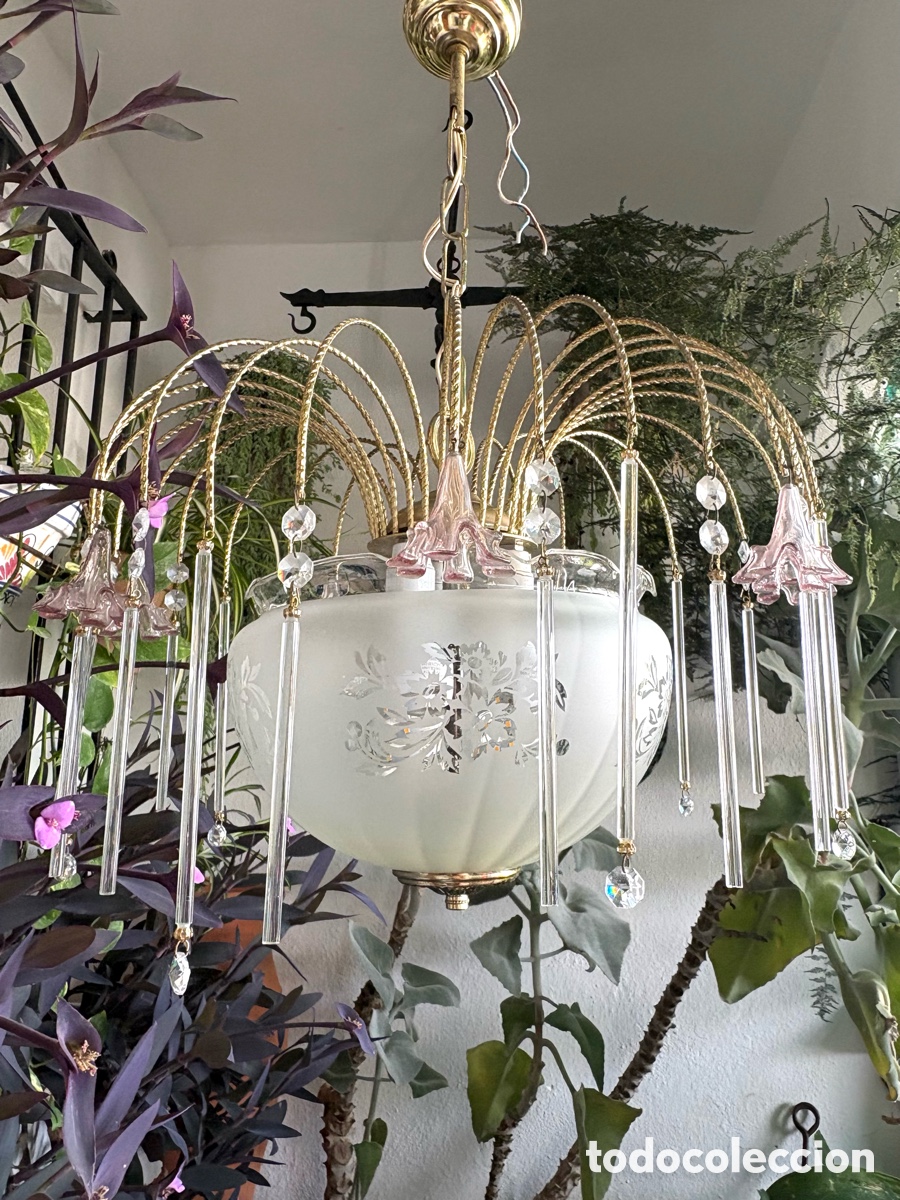 Vintage: Chandelier vintage cristal - Foto 3
