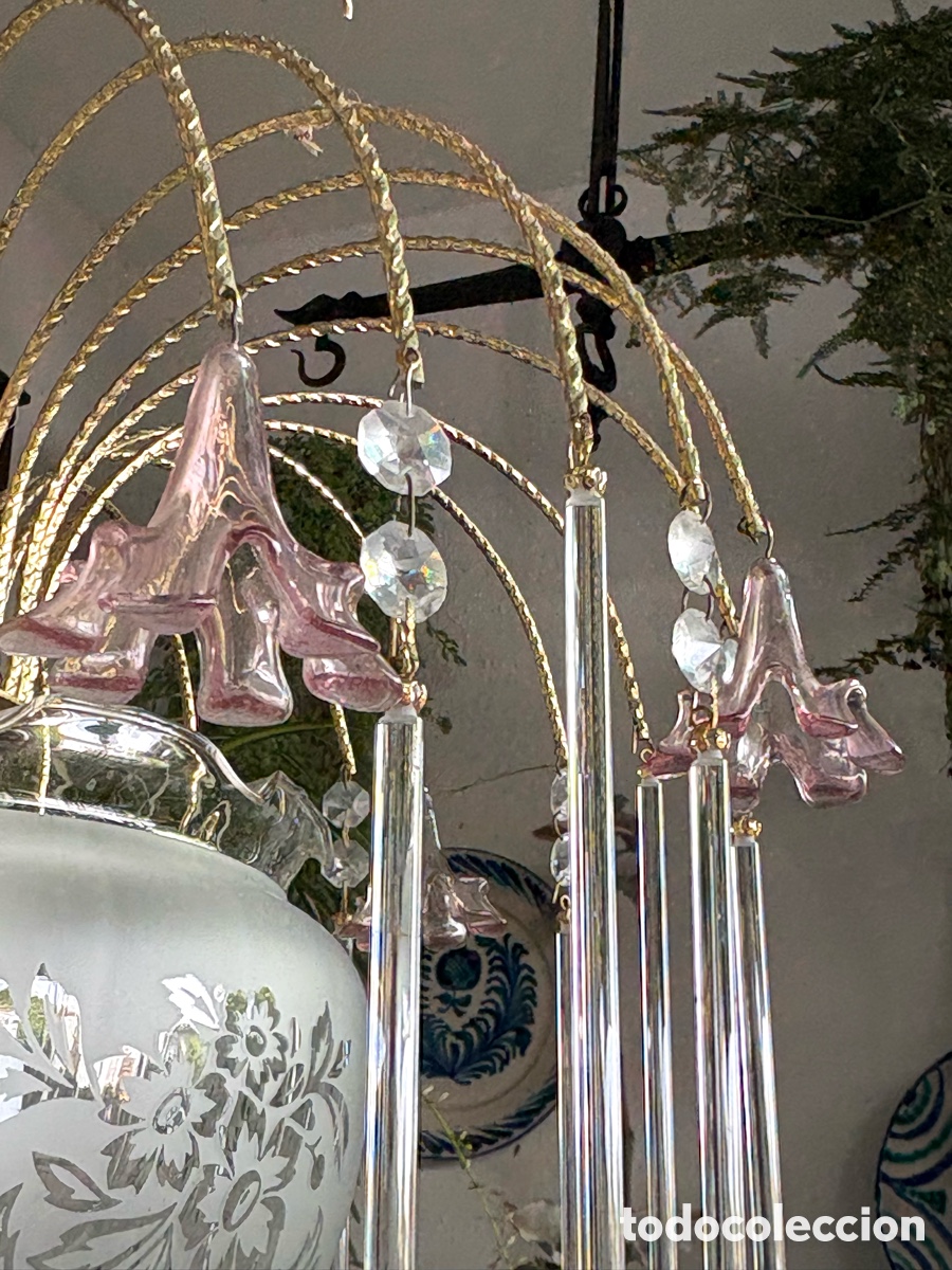Vintage: Chandelier vintage cristal - Foto 4