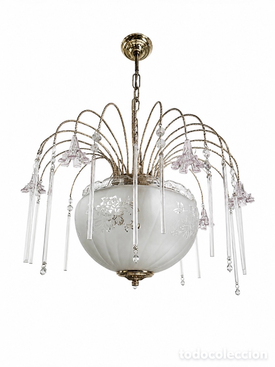 Vintage: Chandelier vintage cristal - Foto 1