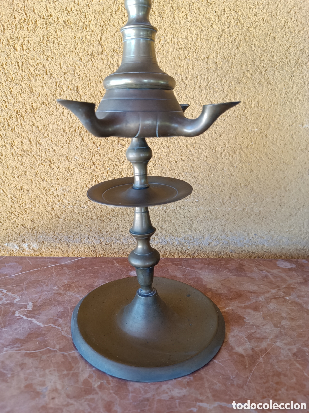Vintage: Lampara antigua de aceite - Foto 7