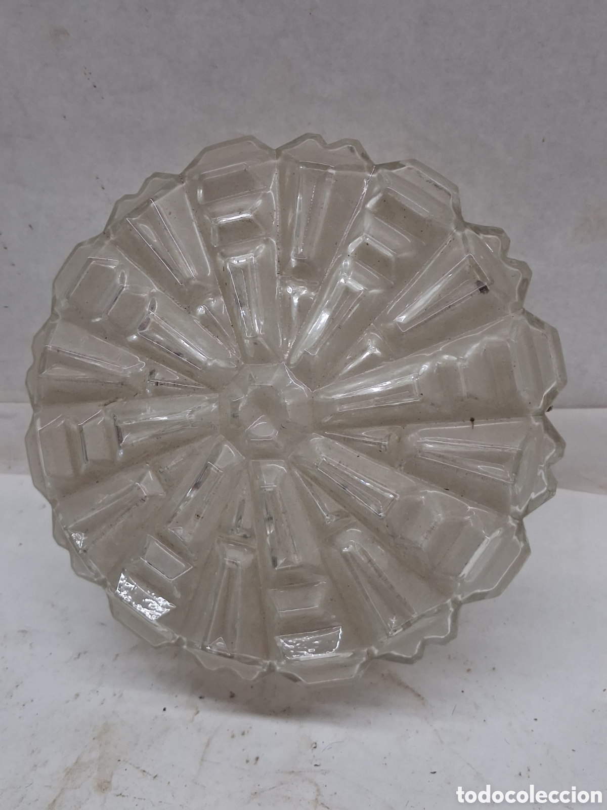 Vintage: Plafon l&aacute;mpara cristal
