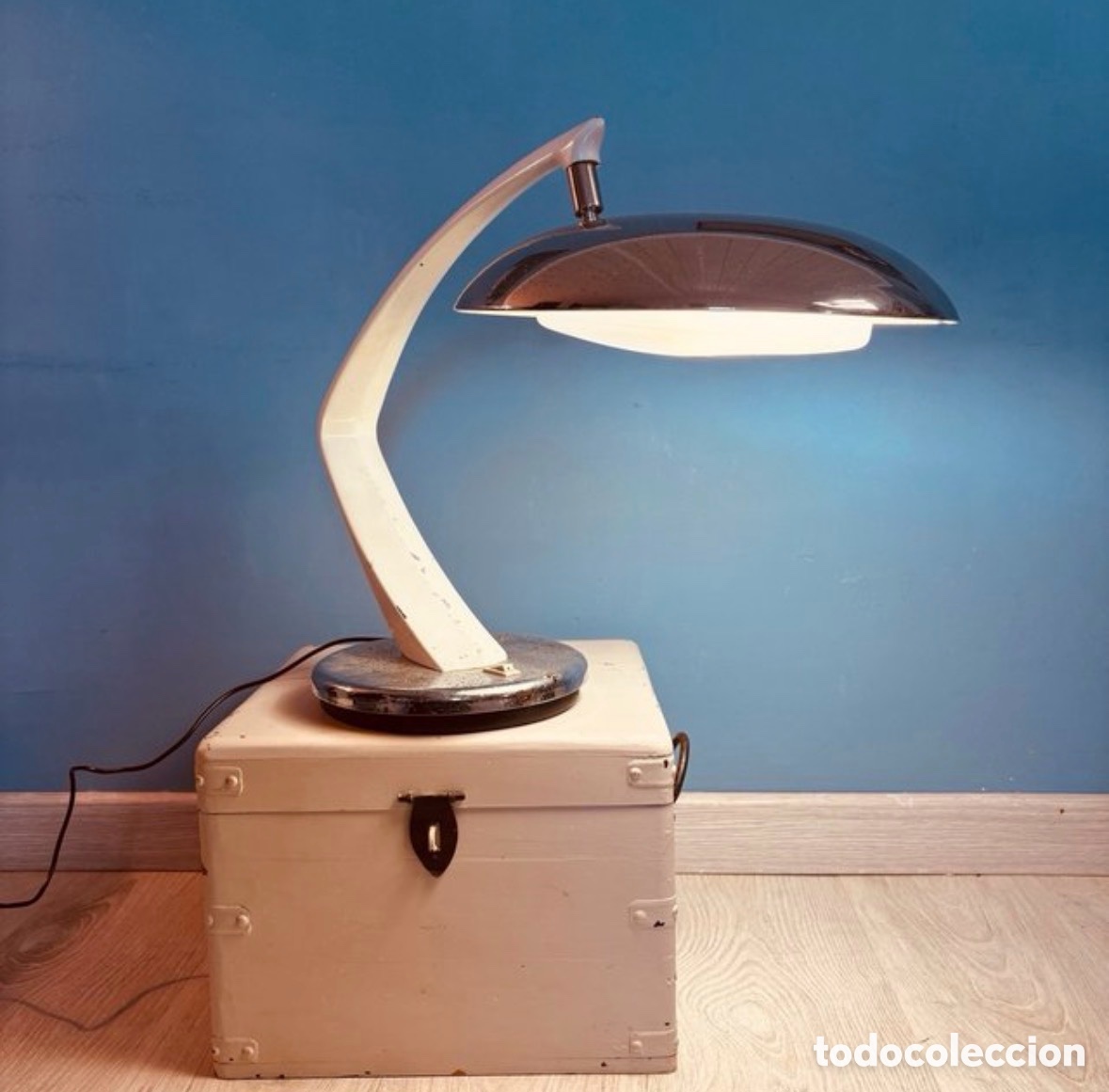 Vintage: L&aacute;mpara FASE Boomerang 2000 100% Original A&ntilde;os 60/70 - Retro Space Age Vintage
