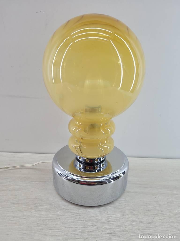 Vintage: L&Aacute;MPARA ESTILO SPACE AGE - Foto 4