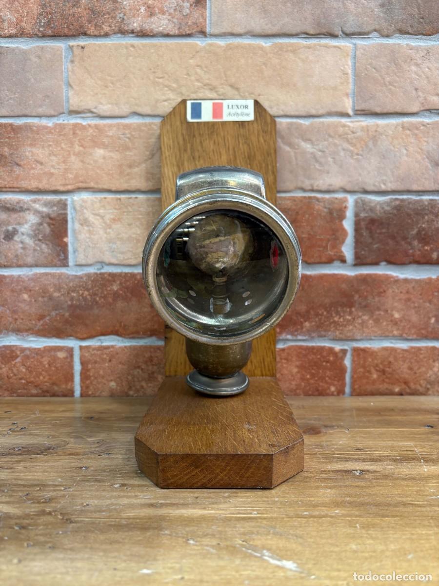 Vintage: Farolillo Antiguo de Metal Luxor &ndash; L&aacute;mpara de Acetileno