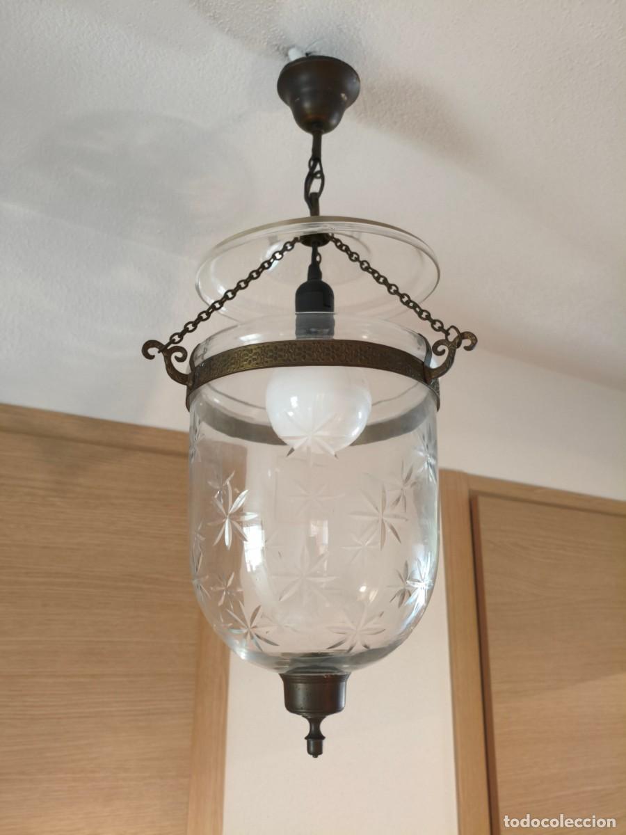 Vintage: LAMPARA FAROL. VINTAGE. - Foto 2