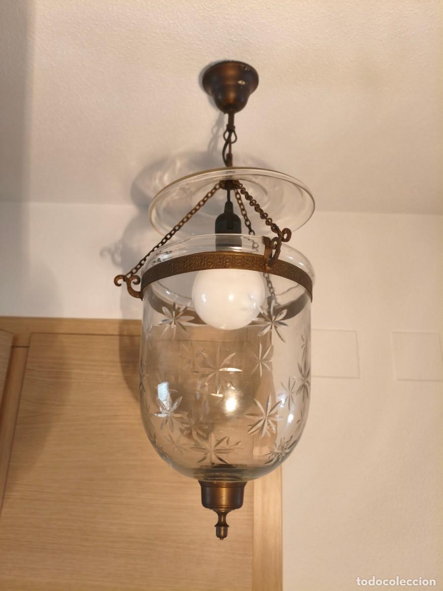 Vintage: LAMPARA FAROL. VINTAGE. - Foto 6