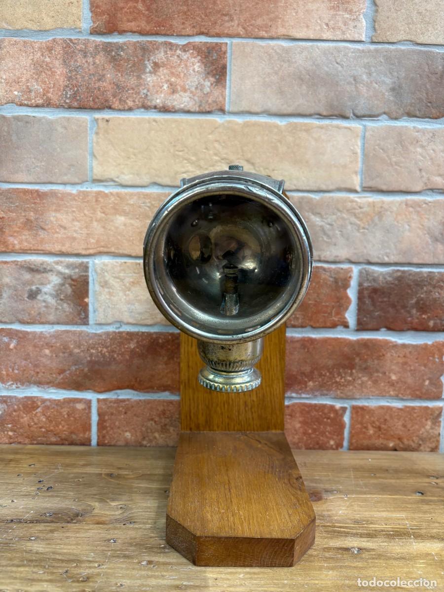 Vintage: Farolillo Antiguo de Metal Reiduor &ndash; L&aacute;mpara de Acetileno