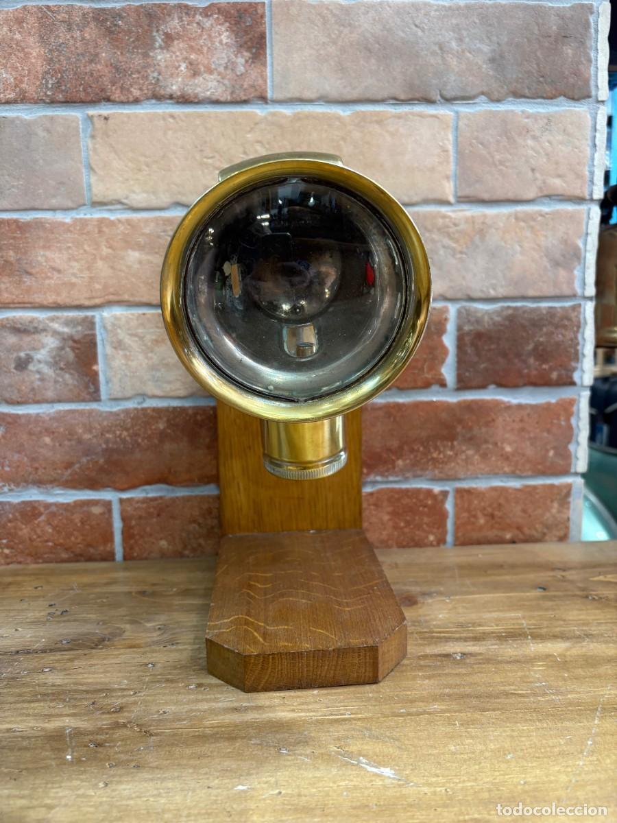 Vintage: Farolillo Antiguo de Metal Powell & Hanmer &ndash; L&aacute;mpara de Acetileno