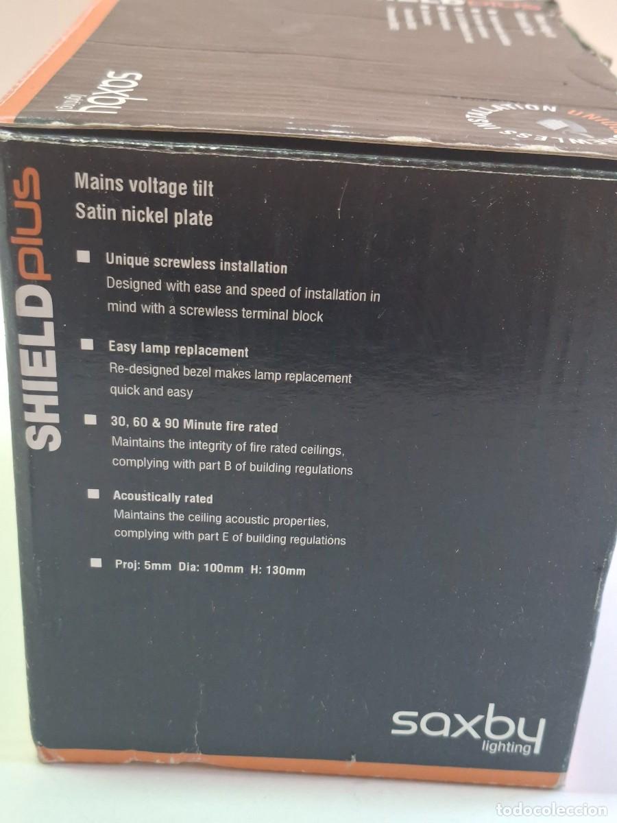 Vintage: FOCO EMPOTRABLE SAXBY SHIELD PLUS GU10 - Foto 4