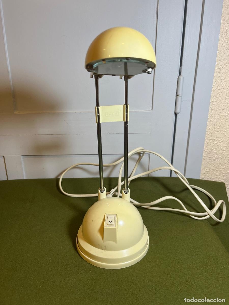 Vintage: L&aacute;mpara de Mesa IKEA Espressivo A9904 Flexo Hal&oacute;geno Telesc&oacute;pico Vintage Postmoderno
