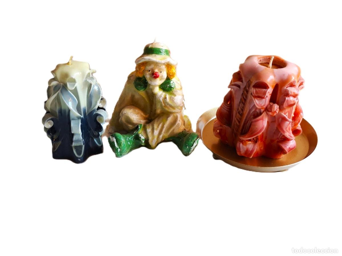 Vintage: VELAS DECORATIVAS VINTAGE CON FIGURAS