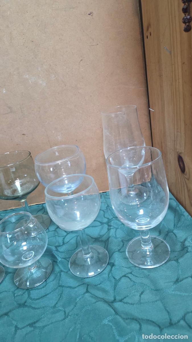 Vintage: lote de copas de cristal - Foto 2
