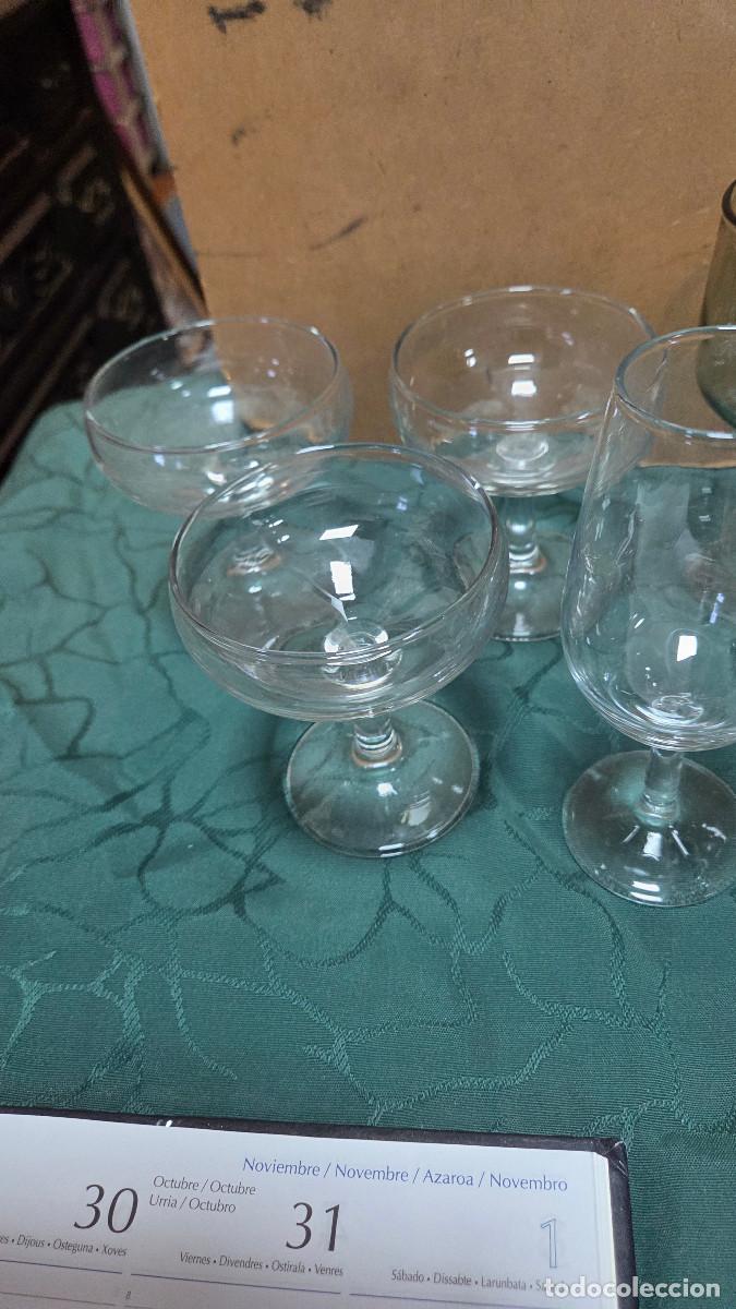Vintage: lote de copas de cristal - Foto 5