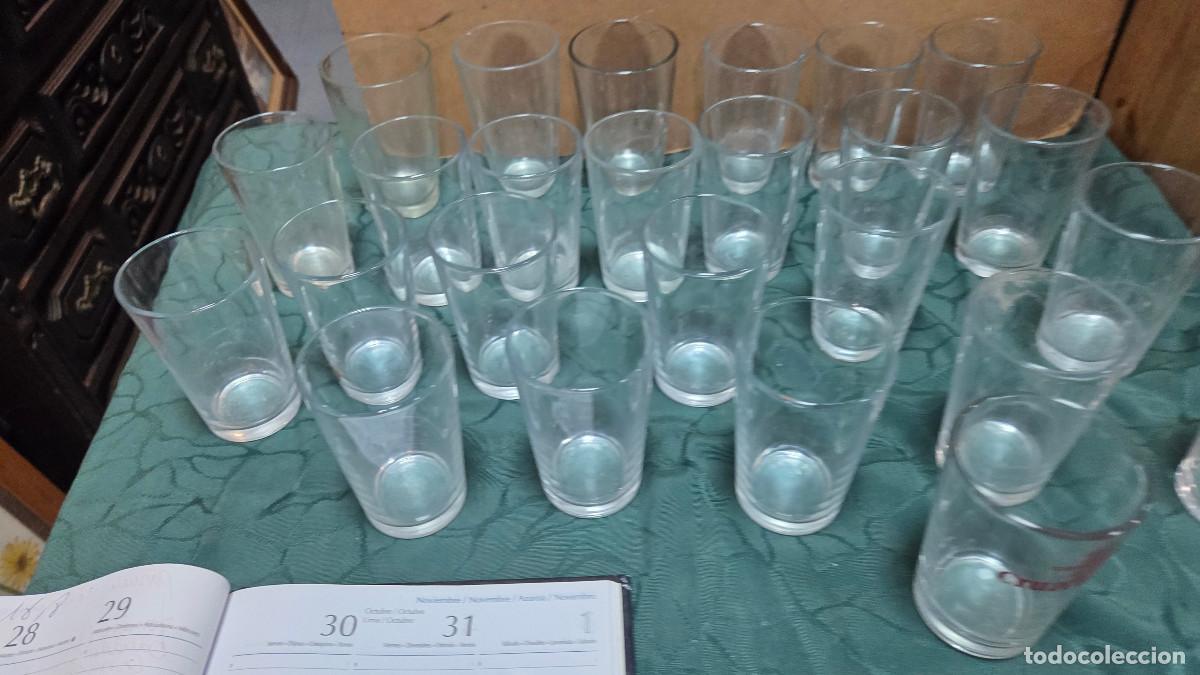 Vintage: 30 vasos de cristal cafeteria - Foto 2