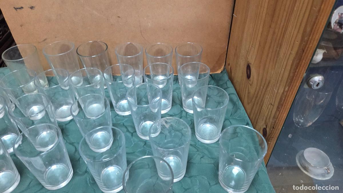 Vintage: 30 vasos de cristal cafeteria - Foto 4