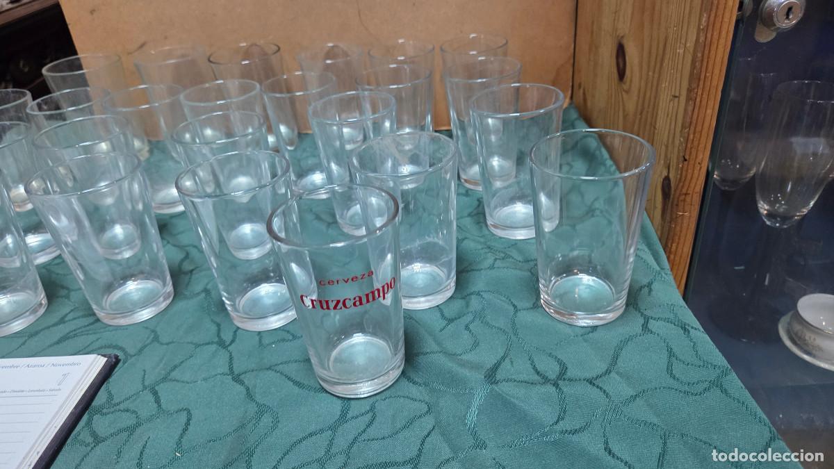 Vintage: 30 vasos de cristal cafeteria - Foto 5