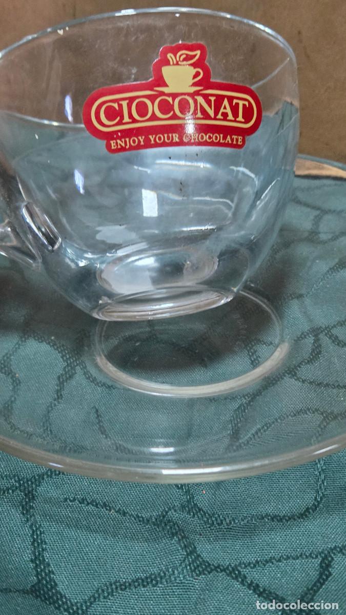 Vintage: plato y tazon de cristal - Foto 3