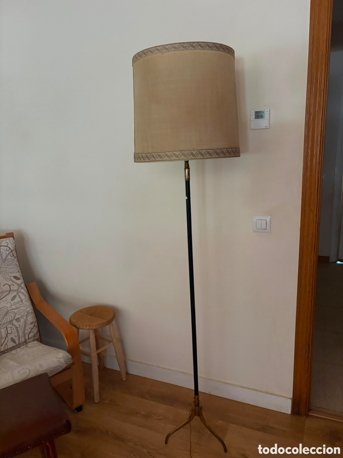 Vintage: Exclusiva lampara de pie de Mid Century