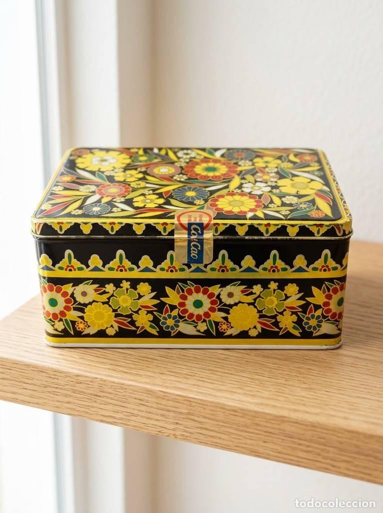 Vintage: LATA VINTAGE DE COLACAO