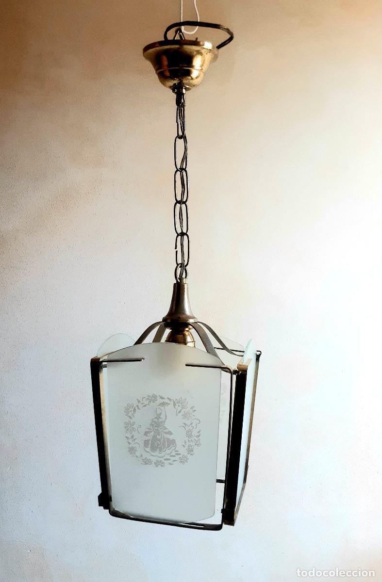 Vintage: Llum de sostre vintage