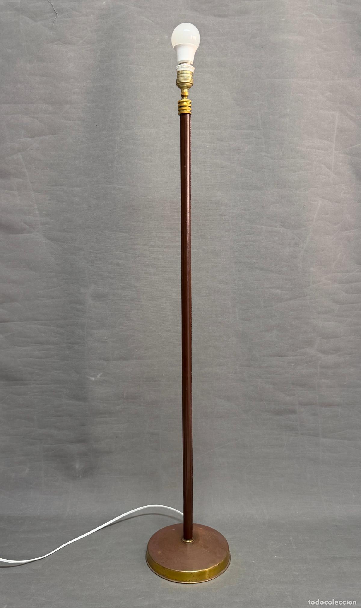 Vintage: L&aacute;mpara de pi&eacute; , estilo Adnet , vintage , ajustable