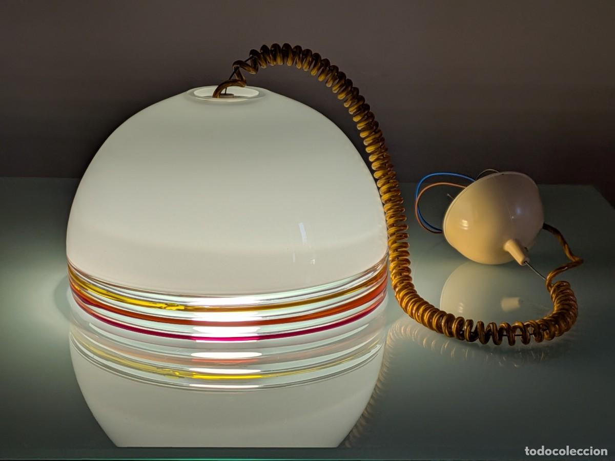 Vintage: lampadario a sospensione vintage Febo '70 Leucos Pamio Toso