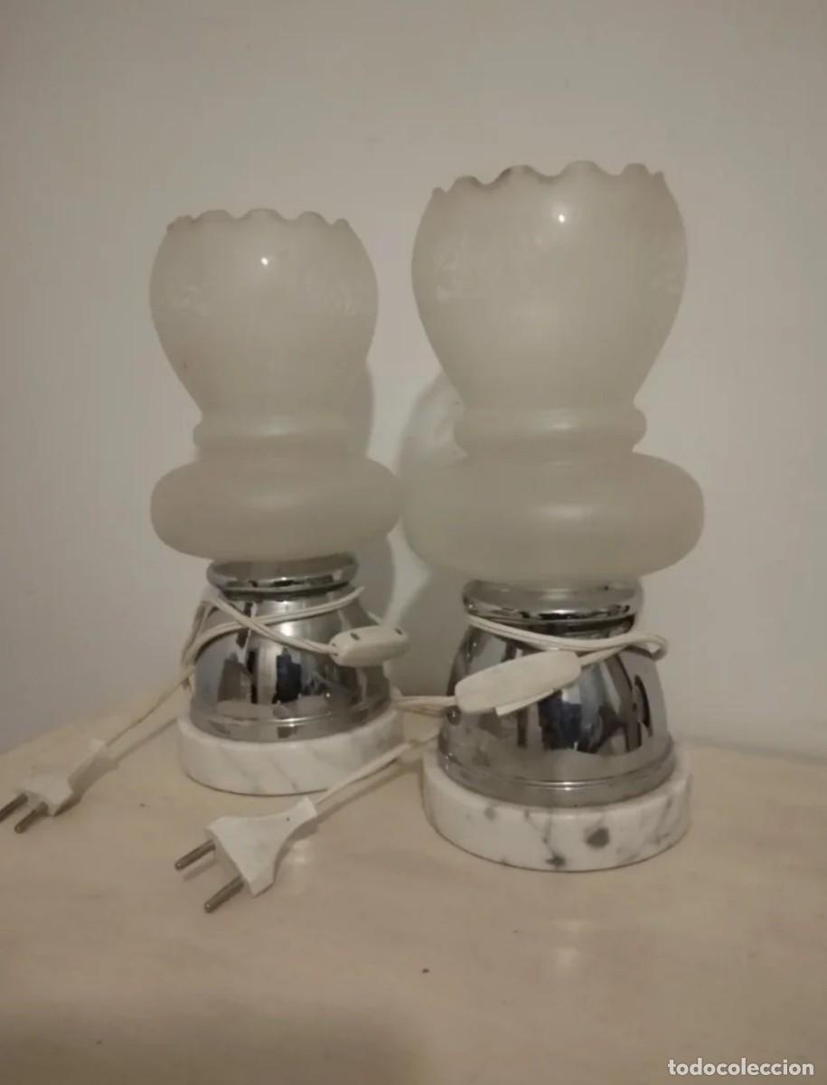 Vintage: Lamparas antiguas para mesitas - Foto 1