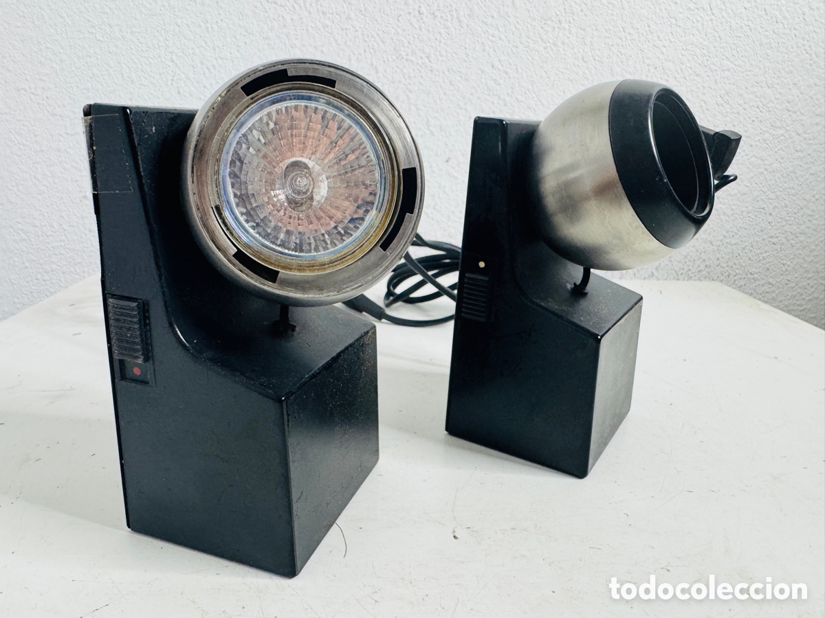 Vintage: L&aacute;mparas de escritorio Eyeball magn&eacute;ticas de Osram, a&ntilde;os 80 Para Piezas.