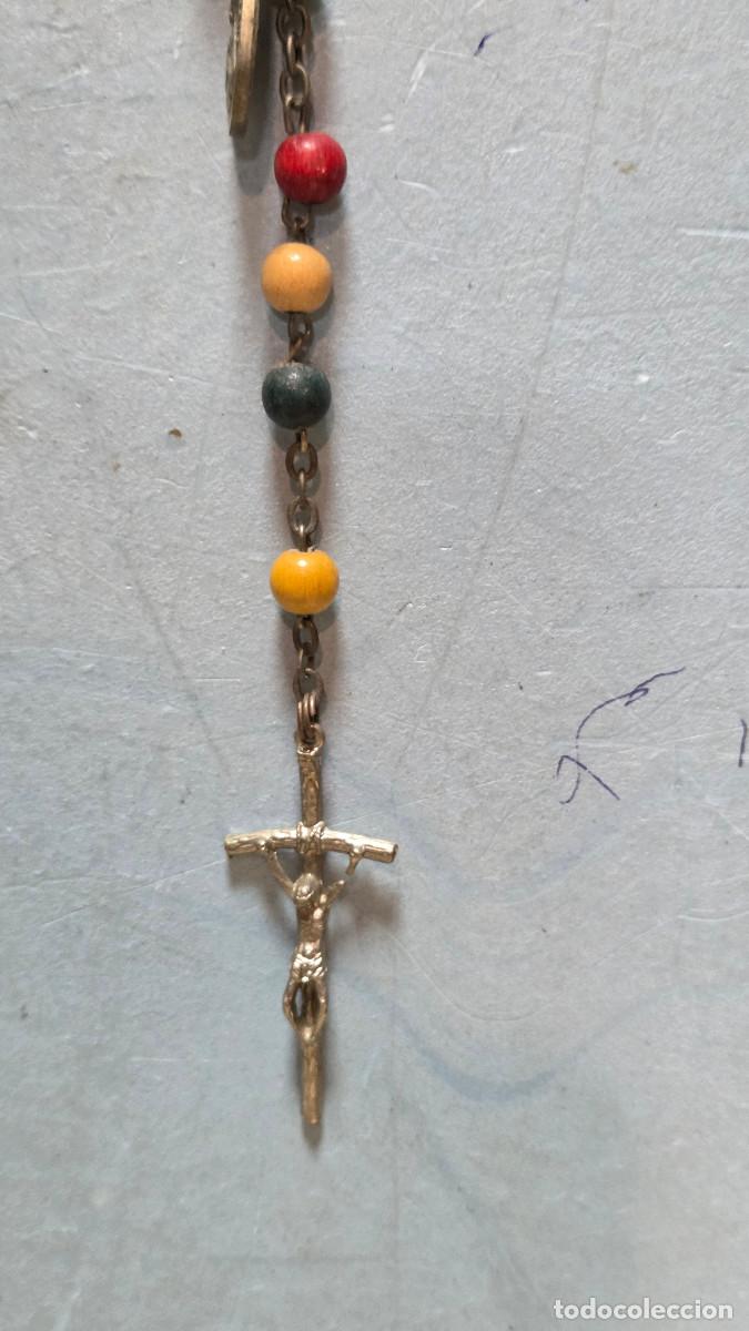 Vintage: rosario religioso antiguo - Foto 3