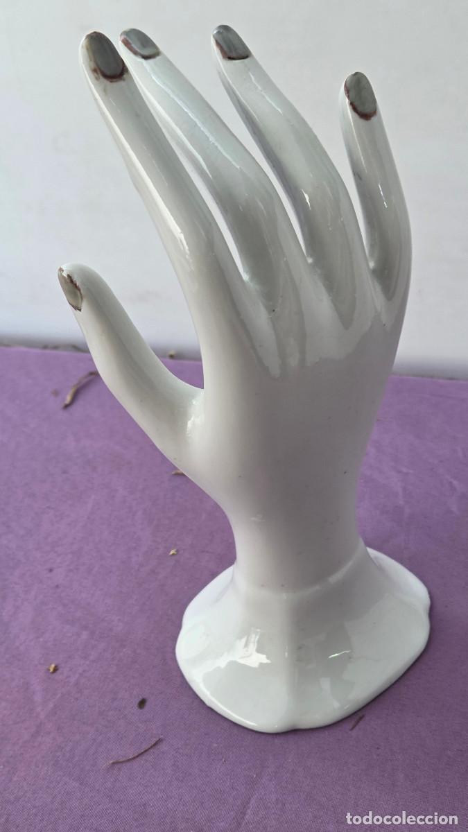 Vintage: figura mano de porcelana - Foto 2