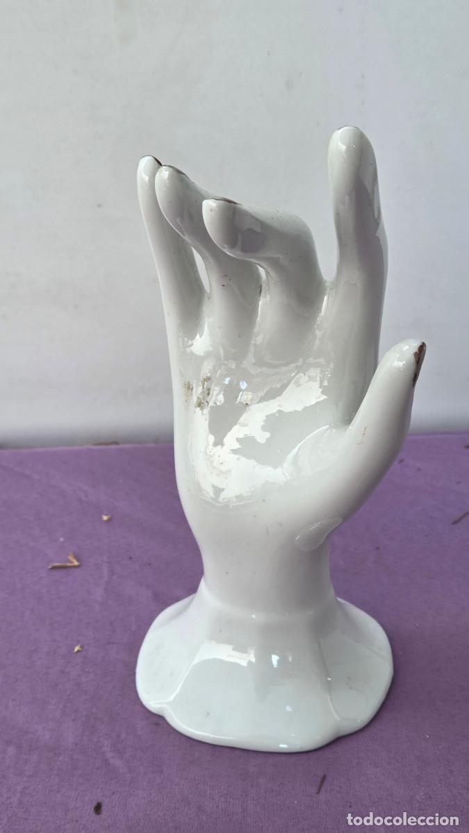 Vintage: figura mano de porcelana - Foto 3