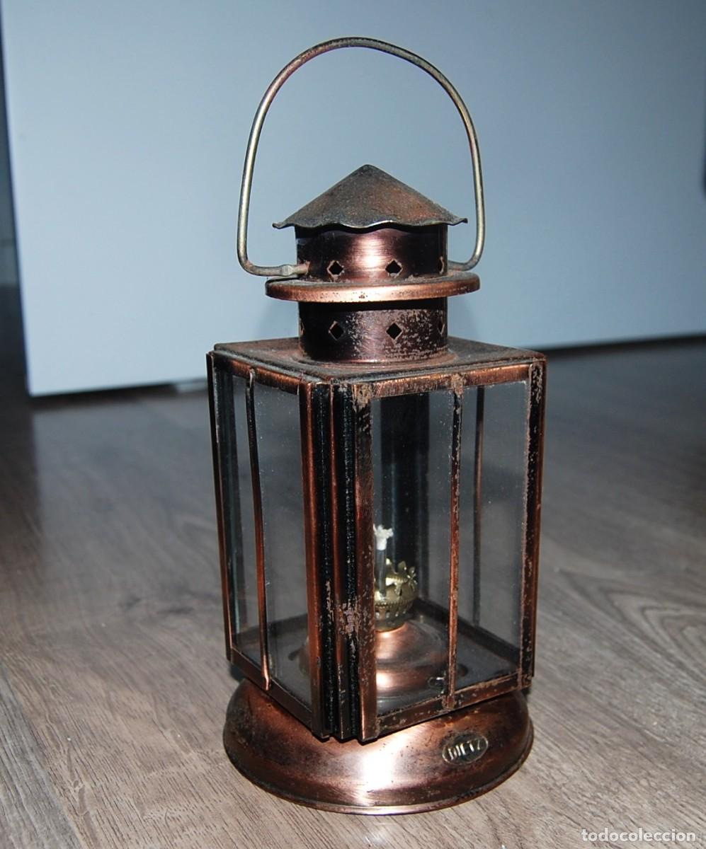 Vintage: LAMPARA DE ACEITE VINTAGE DIETZ
