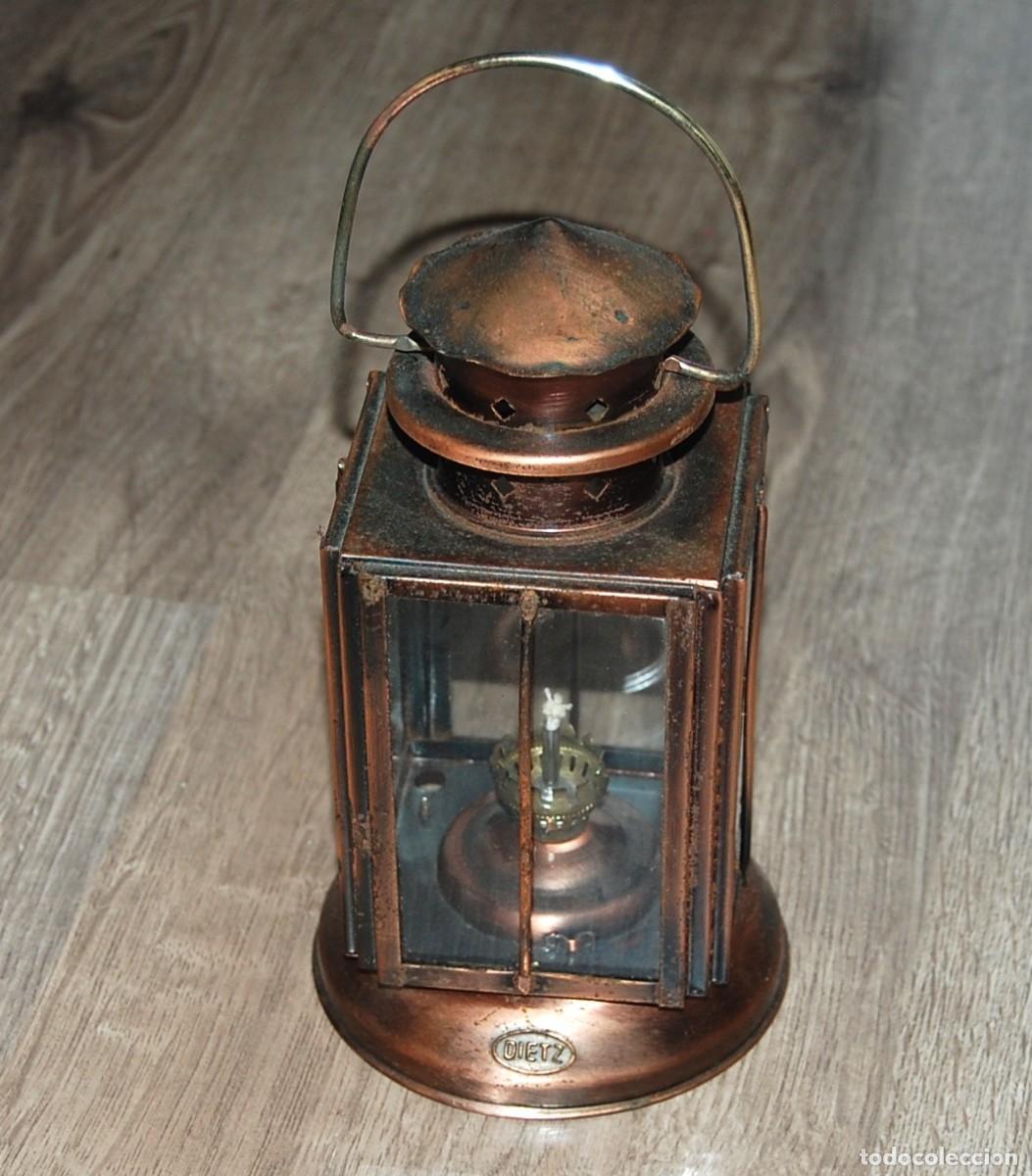 Vintage: LAMPARA DE ACEITE VINTAGE DIETZ - Foto 3