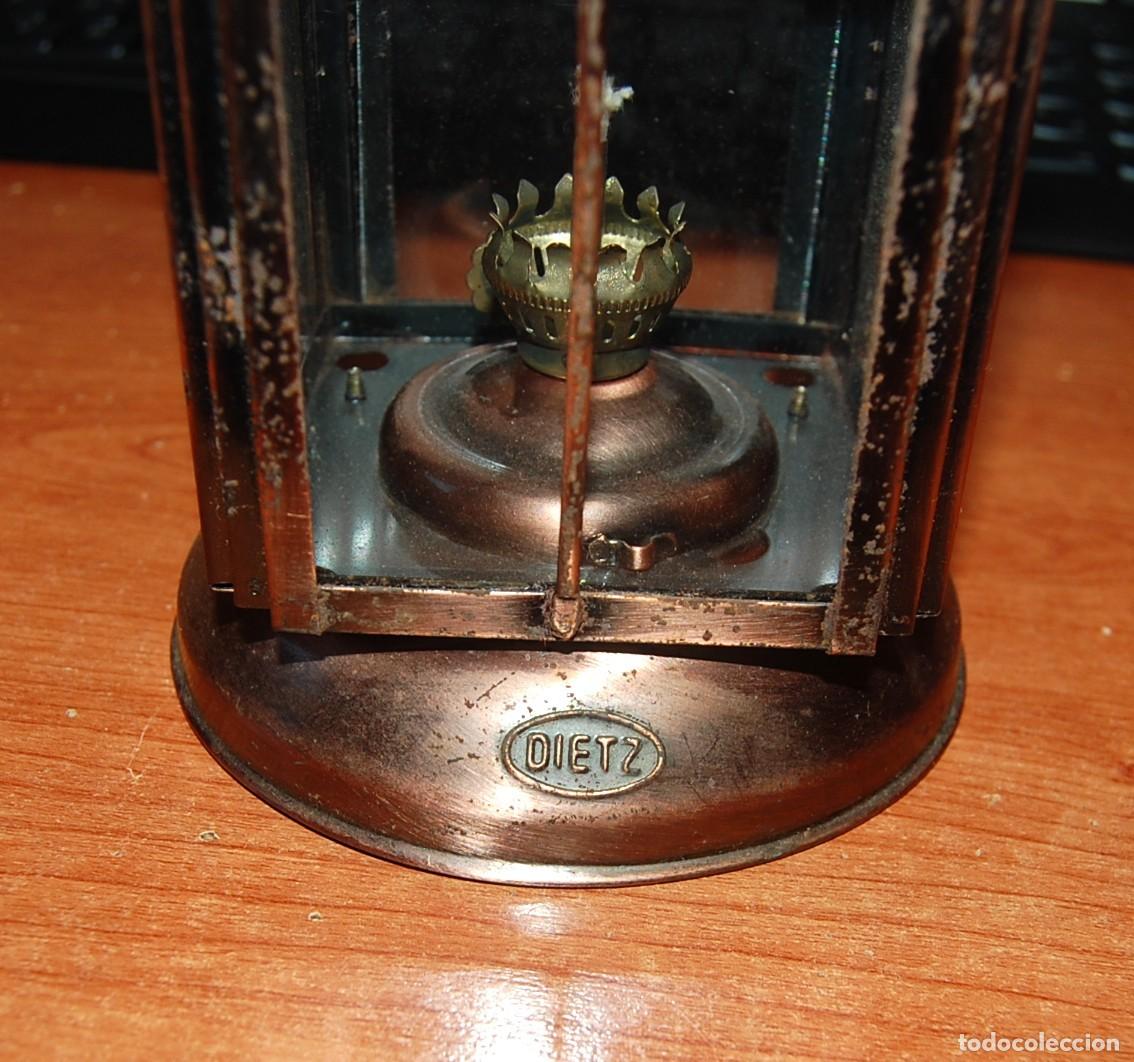 Vintage: LAMPARA DE ACEITE VINTAGE DIETZ - Foto 4