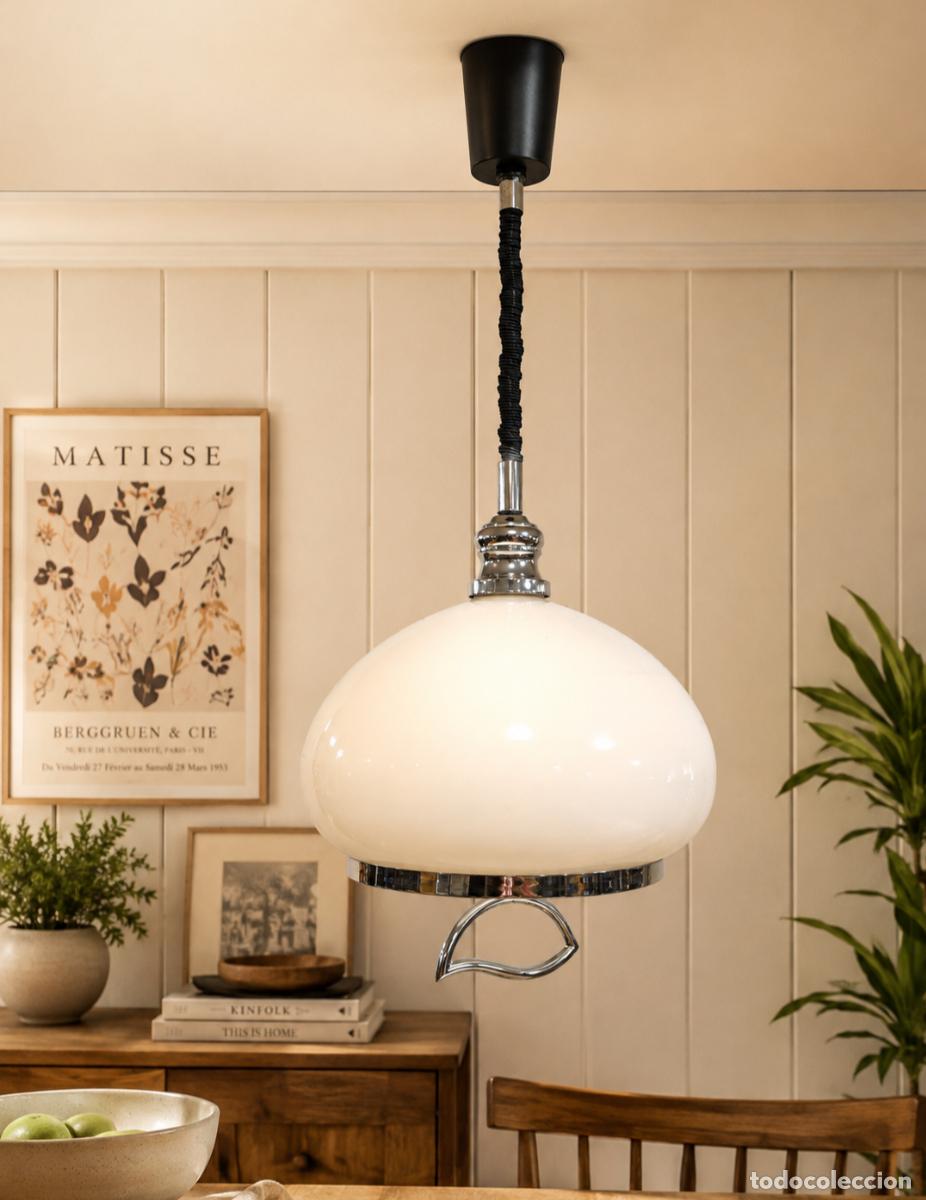Vintage: Lampara de altura regulable Space Age