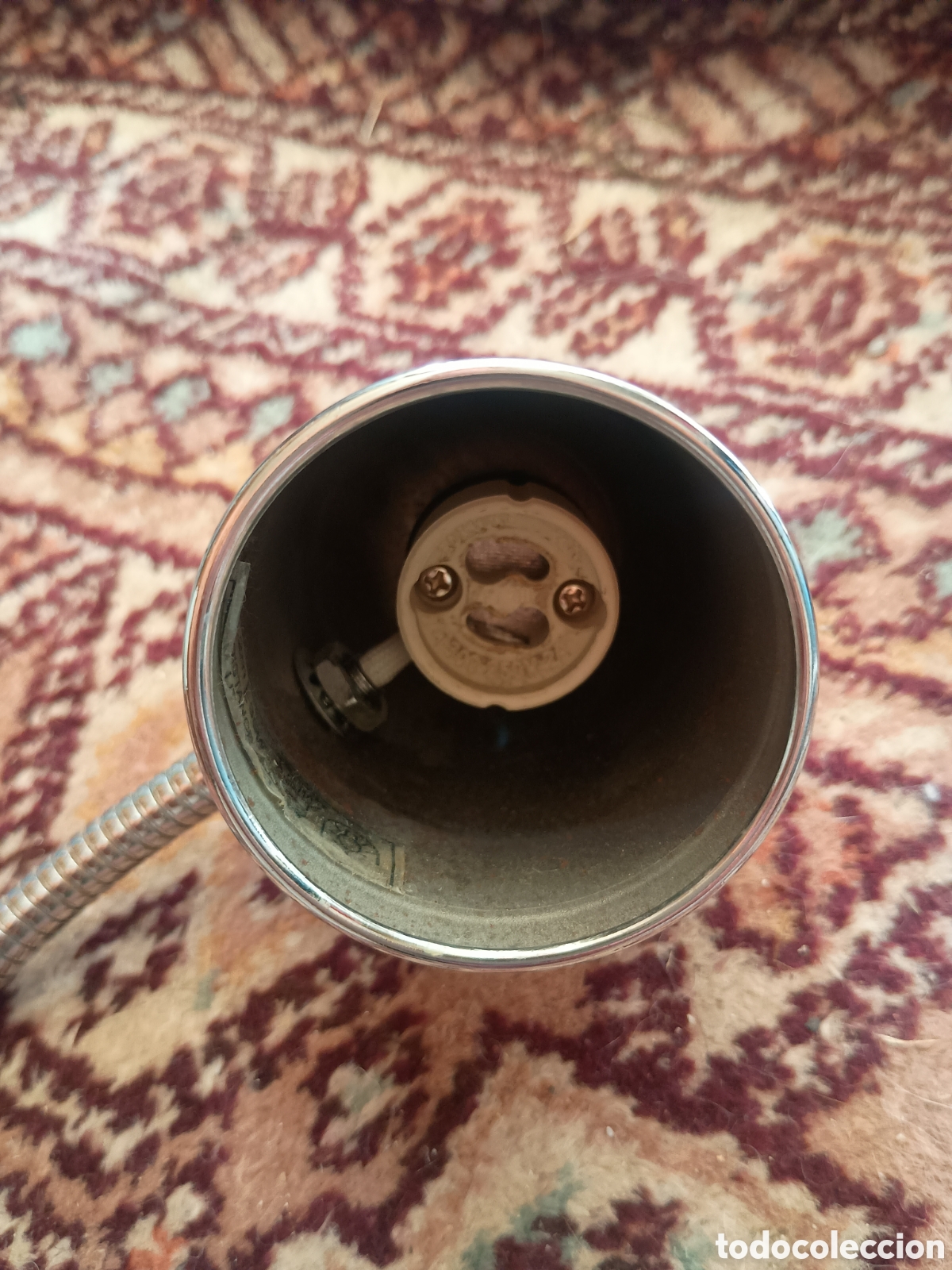Vintage: L&aacute;mpara flexo Inglesa - Foto 3