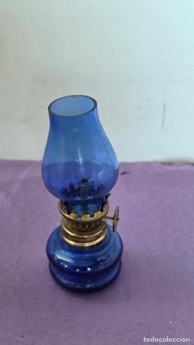 Vintage: peque&ntilde;o quinque azul - Foto 3