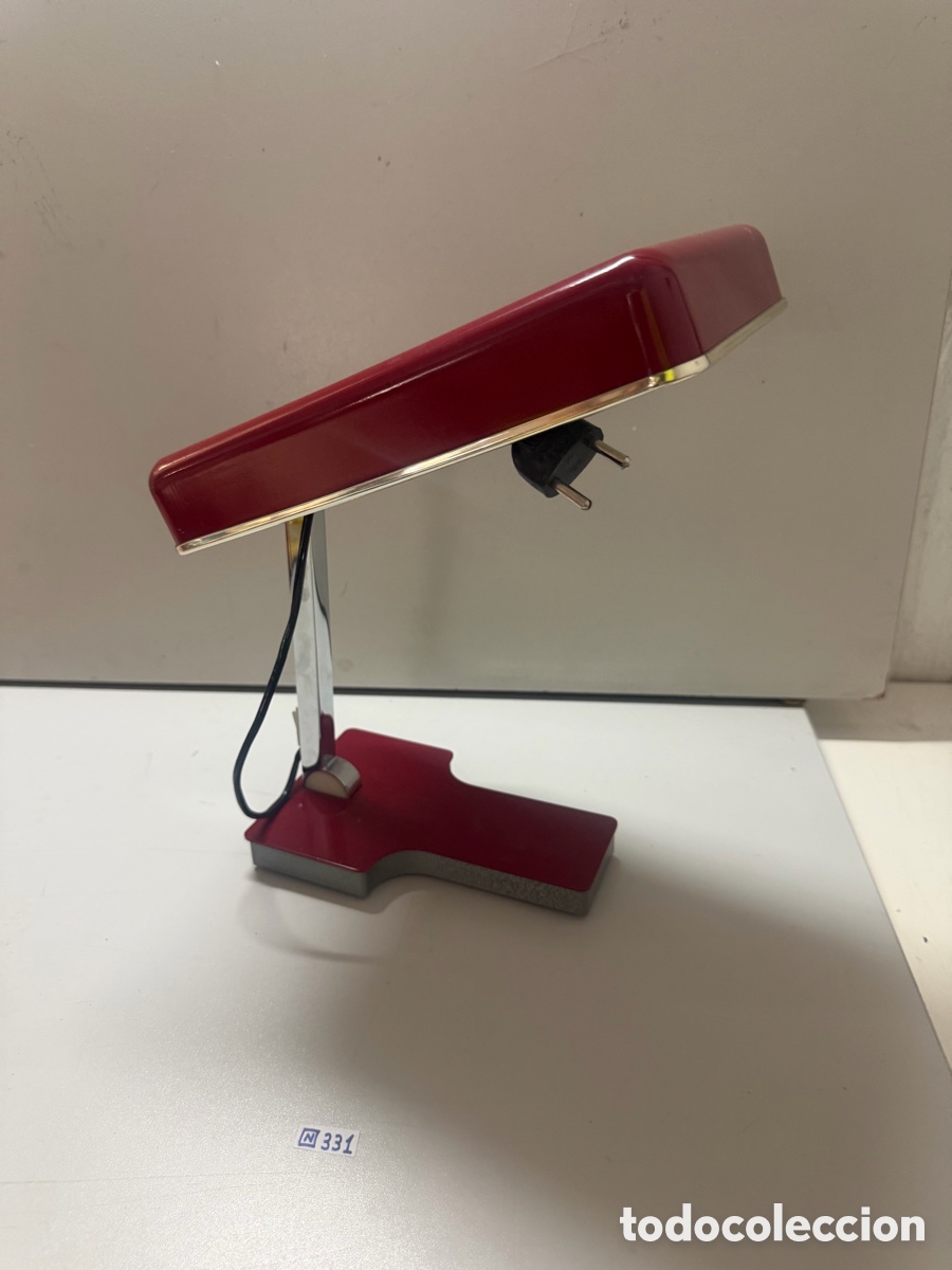 Vintage: L&aacute;mpara de escritorio plegable Fase Mini dise&ntilde;o de Tom&aacute;s Diaz Magro 70s, Espa&ntilde;a