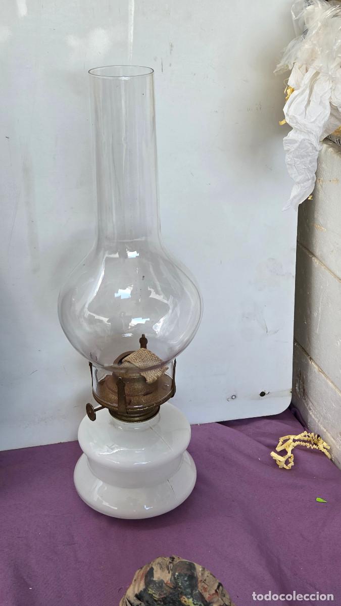 Vintage: quinque antiguo opalino