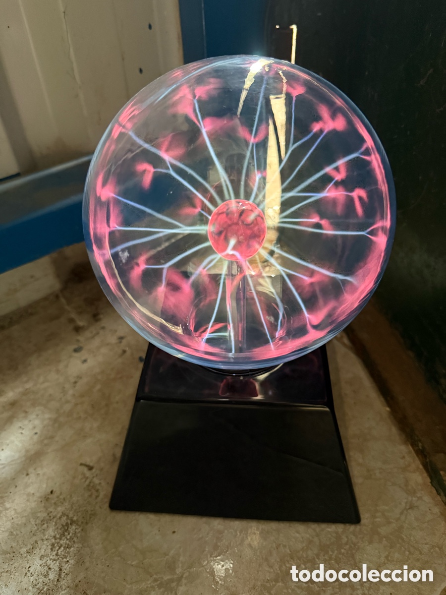 Vintage: Bonita y curiosa lampara de plasma!