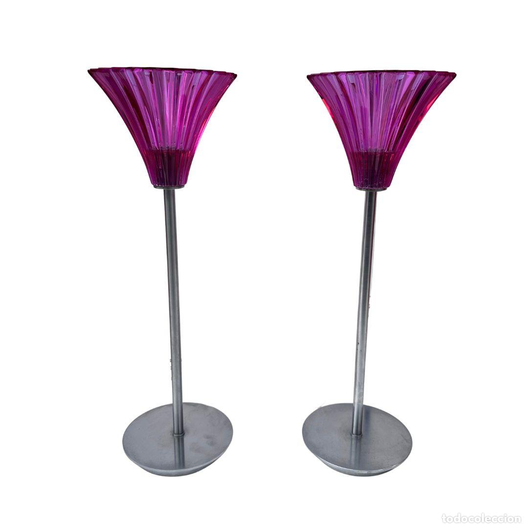 Vintage: Pareja de l&aacute;mparas de mesa &ldquo;Mille Nuits&rdquo;, Mathias para Baccarat, 2000&rsquo;s &ndash; Francia