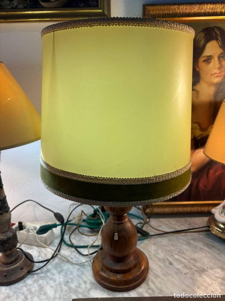 Vintage: L&Aacute;MPARA DE MESA CL&Aacute;SICA - Foto 4
