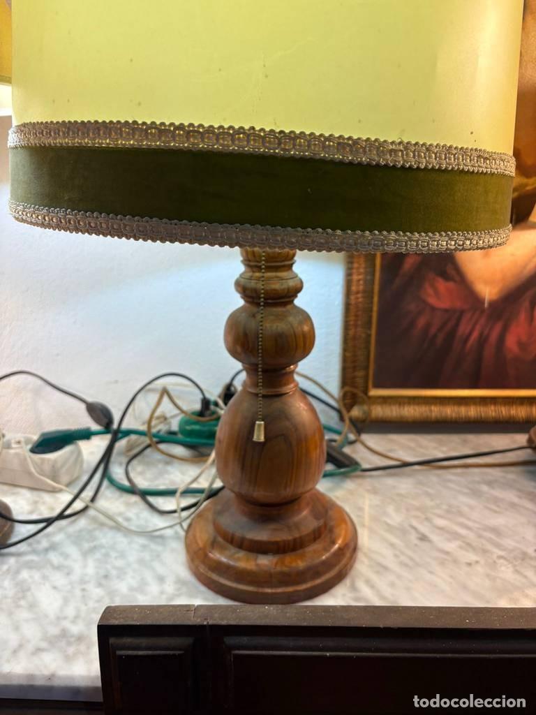 Vintage: L&Aacute;MPARA DE MESA CL&Aacute;SICA - Foto 5