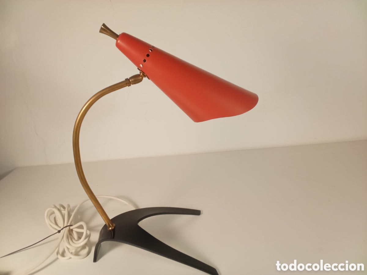 Vintage: Lampara Italiana Stilnovo.Perfecto estado