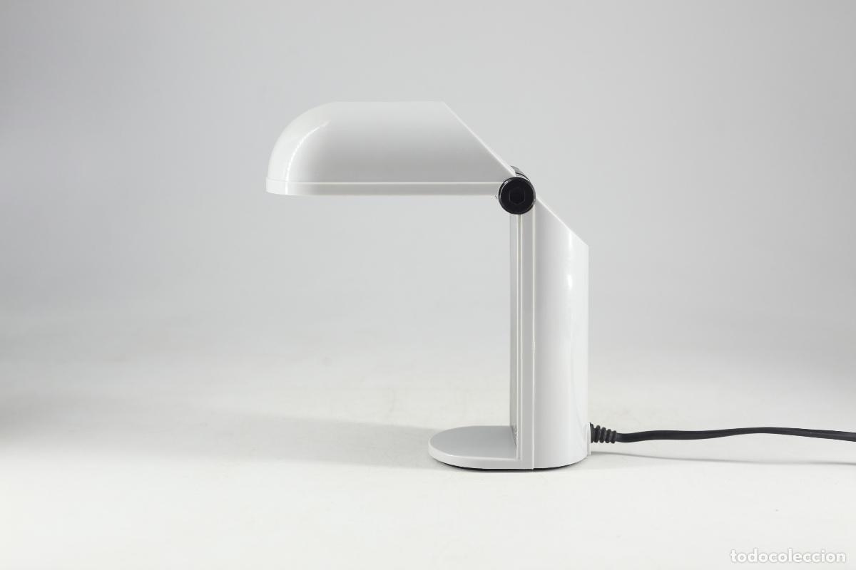 Vintage: Lampara plegable Fase Bambina vintage blanco pl&aacute;stico Espa&ntilde;a 70's