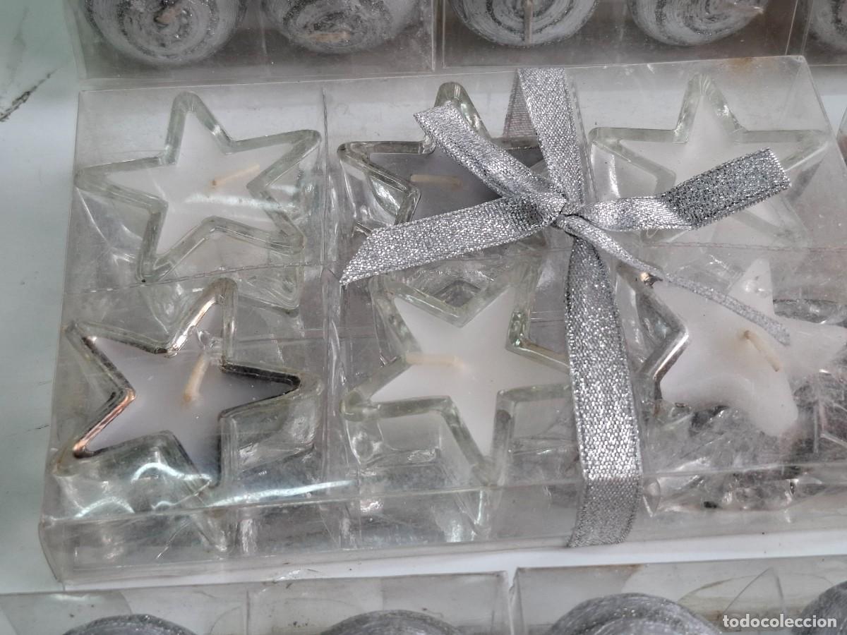 Vintage: LOTE DE VELAS NAVIDE&Ntilde;AS VARIAS - Foto 7