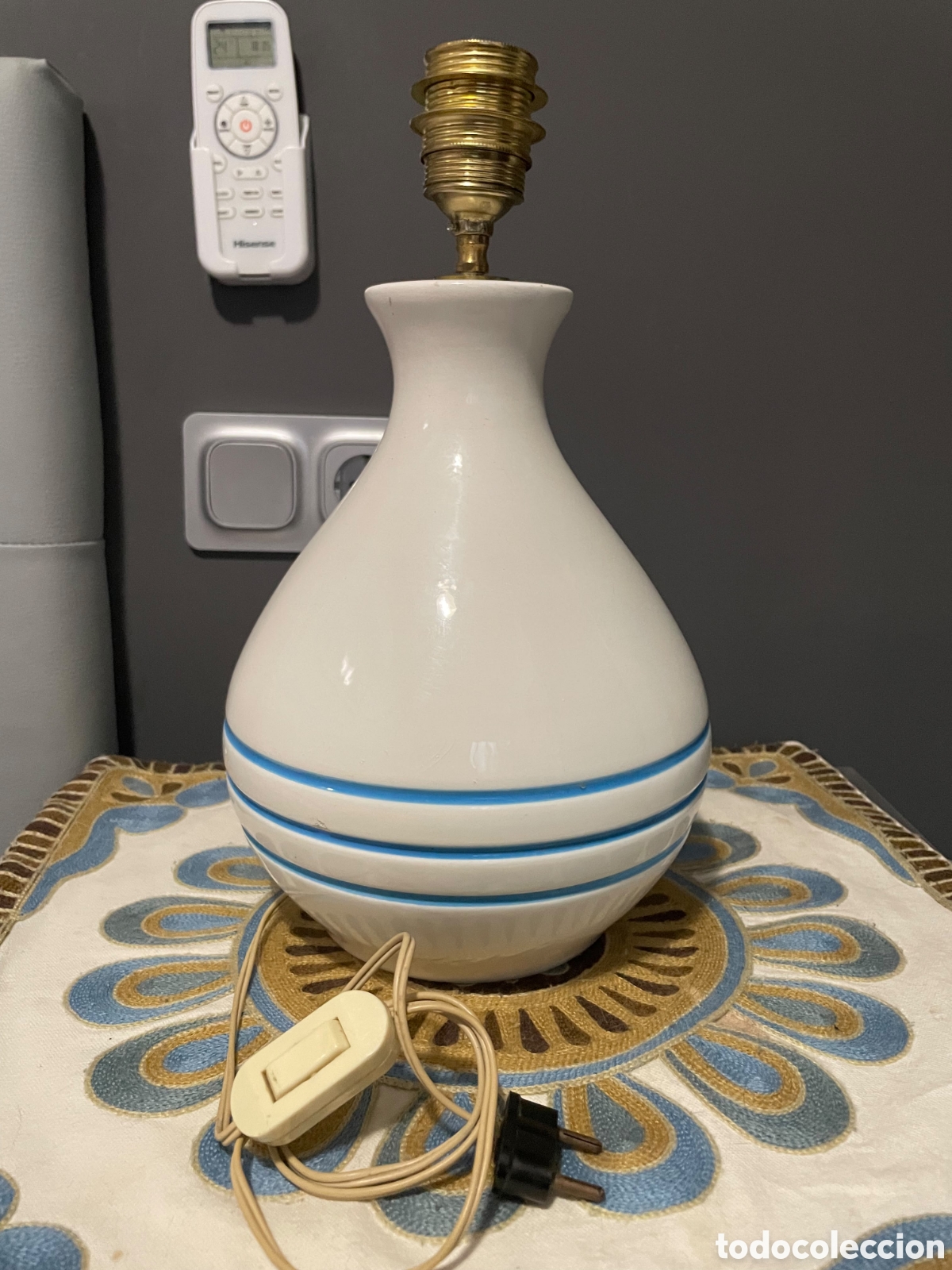 Vintage: L&Aacute;MPARA DE MESA VINTAGE