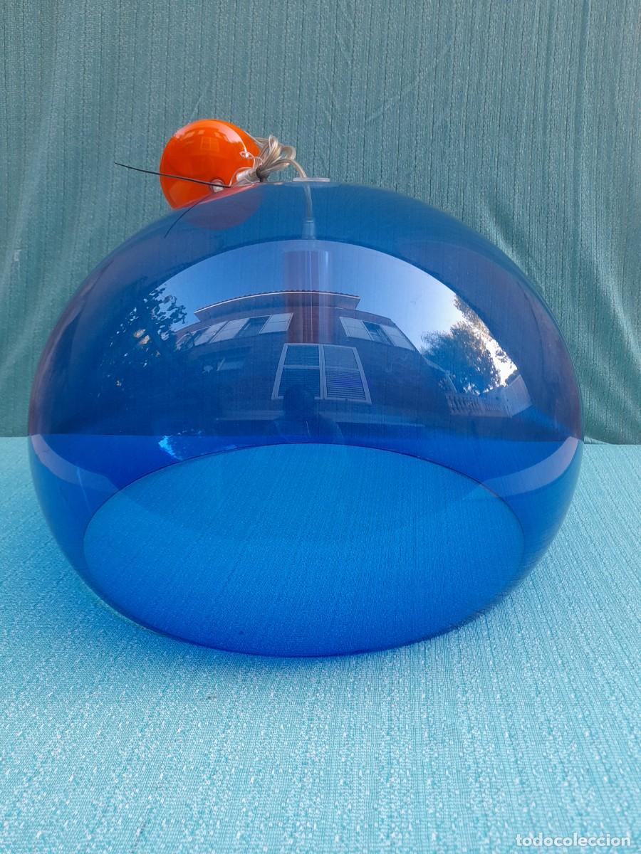 Vintage: L&aacute;mpara de techo KARTELL. Modelo ICON/EASY. Dise&ntilde;o FERRUCCIO LAVIANI.