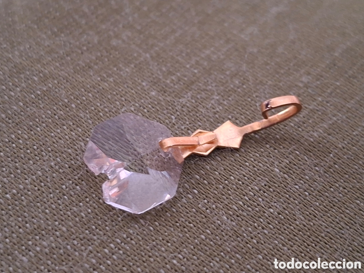 Vintage: LAMPARA DE LAGRIMAS DE CRISTAL, DE TECHO - Foto 15