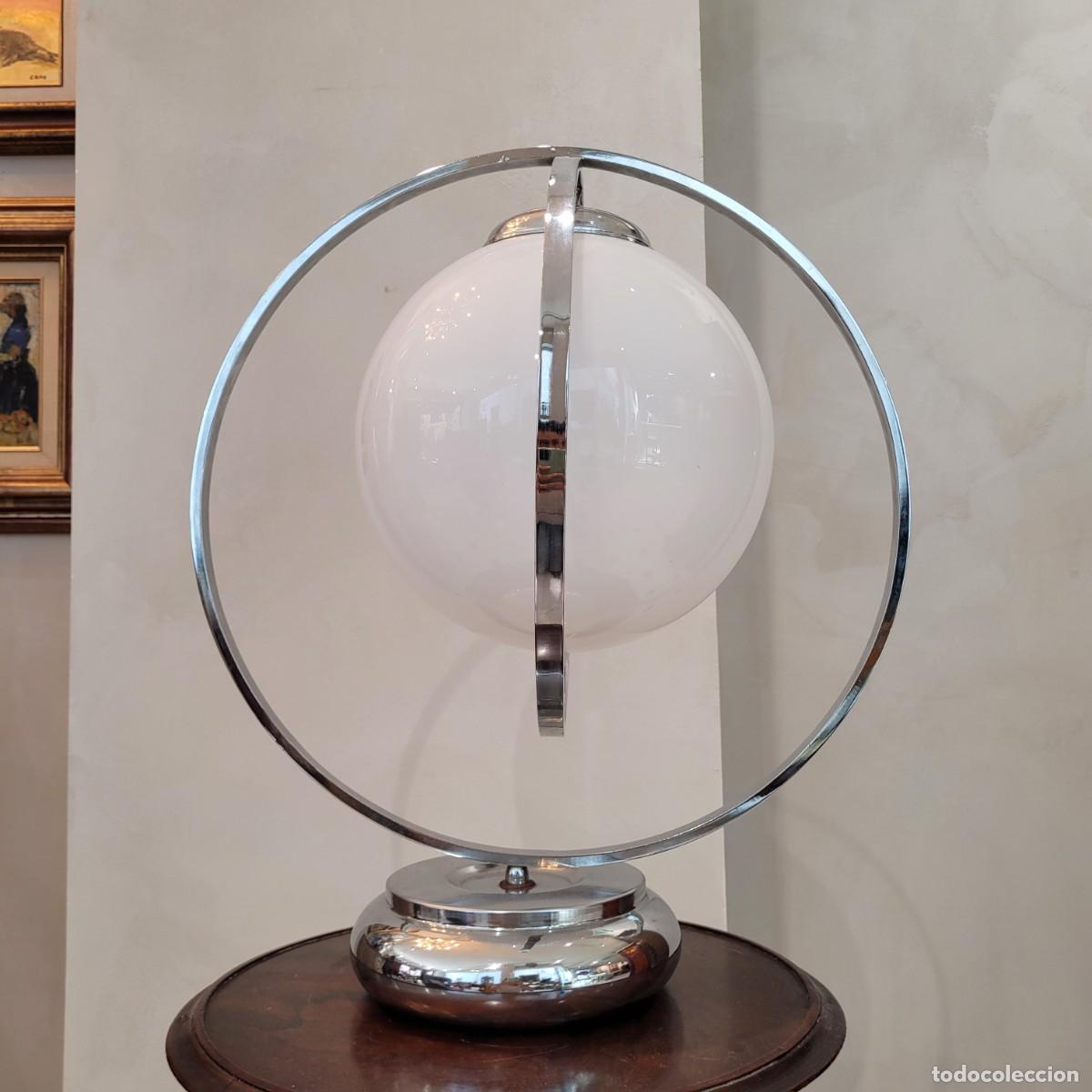 Vintage: L&aacute;mpara de mesa Space Age, 70s - Italia - Foto 5